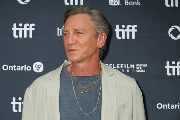 50eme Festival du Film de Toronto 06 Septembre 2025 50th Toronto International Film Festival Red carpet of the film Wake up dead man a knives out mystery Daniel Craig 448402 2025 09 06 Toronto Canada  Copyright: xIsabellexVautierx xStarfacex STAR_448402_193