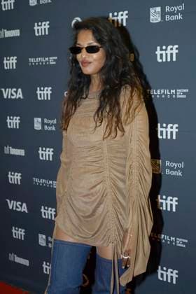 2025 Toronto International Film Festival - Sacrifice Premiere M.I.A. attends the red carpet for the ˜Sacrifice™ premiere during the 2025 Toronto International Film Festival at Princess of Wales Theatre. on September 6, 2025 in Toronto, Canada. (Photo by Leonardo Ramirez Eyepix Group) Copyright: xLeonardoxRamirez xEyepixxGroupx LR_06092025_168154