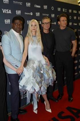 2025 Toronto International Film Festival - Sacrifice Premiere (L-R) Sam Richardson, Anya Taylor-Joy, Robert Walak and Chris Evans attend the red carpet for the ˜Sacrifice™ premiere during the 2025 Toronto International Film Festival at Princess of Wales Theatre. on September 6, 2025 in Toronto, Canada. (Photo by Leonardo Ramirez Eyepix Group) Copyright: xLeonardoxRamirez xEyepixxGroupx LR_06092025_168201