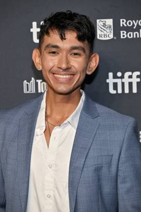 Toronto At The Place Of Ghosts Screening Blake Miranda attending the screening of the movie Sk+te kmujue katik (At the Place of Ghosts) ahead of Toronto International Film Festival (TIFF) in Toronto, Canada on September 6, 2025. Photo by Julien Reynaud APS-Medias ABACAPRESS.COM Toronto Canada  Copyright: xReynaudxJulien APS-Medias ABACAx
