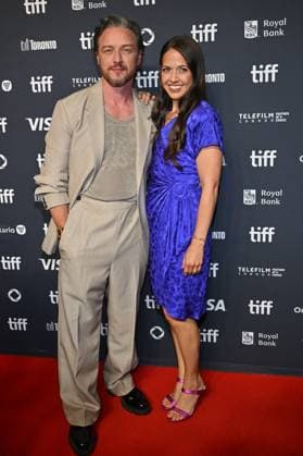 Toronto California Schemin Screening James McAvoy, Lisa Liberati attending the screening of the movie California Schemin ahead of Toronto International Film Festival (TIFF) in Toronto, Canada on September 6, 2025. Photo by Julien Reynaud APS-Medias ABACAPRESS.COM Toronto Canada  Copyright: xReynaudxJulien APS-Medias ABACAx