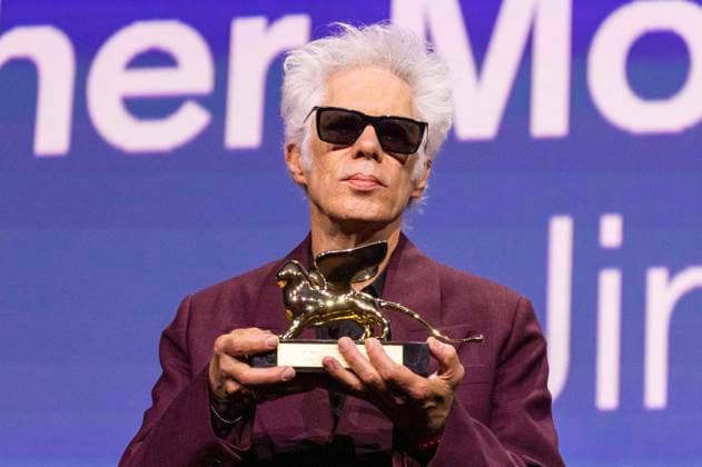 Jim Jarmusch mit dem Goldenen Löwen für den besten Film Father Mother Sister Brother bei der Preisverleihung der Biennale di Venezia 2025 82. Internationale Filmfestspiele von Venedig im Palazzo del Cinema. Venedig, 06.09.2025