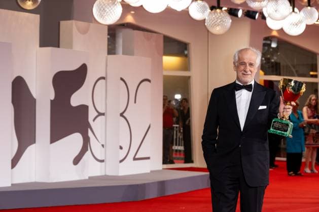 82nd Venice Film Festival Red carpet winners Palazzo del Cinema - Venice Lido, Italy Toni Servillo 82nd Venice Film Festival Red carpet winners Palazzo del Cinema - Venice Lido, Italy 6th September 2025  Copyright: xMAXxMONTINGELLI SGPx