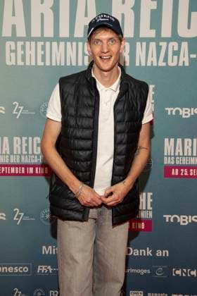 abb Paul Boche zu Gast auf dem roten Teppich bei der Premiere des Kino Films Maria Reiche Das Geheimnis der Nazca Linien im Delphi Filmpalast am 07.09.2025 in Berlin Berlin Deutschland
