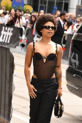 TORONTO, CA - SEPTEMBER 7: Myha™la at the 50th Toronto International Film Festival special presentation of Dead Man™s Wire on September 7, 2025 at The Princess Of Wales Theatre in Toronto, Canada. Copyright: xMediaPunchx