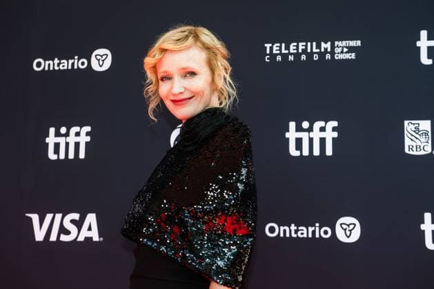 September 7, 2025, Toronto, On, Canada: Anna Geislerova arrives on the red carpet for öÄu& SonsöÄÃ¹ at the Toronto International Film Festival in Toronto, Sunday, Sept. 7, 2025. Toronto Canada  - ZUMAc35_ 20250907_zaf_c35_014 Copyright: xLauraxProctorx