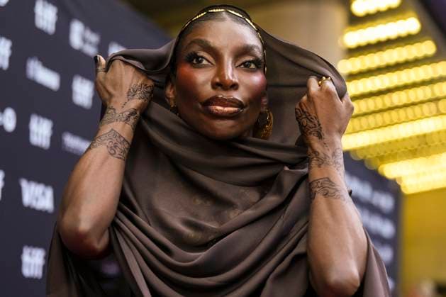 Bilder des Jahres 2025, Entertainment 09 September Entertainment Themen der Woche KW36 Entertainment Bilder des Tages September 7, 2025, Toronto, On, CAN: Michaela Coel arrives on the red carpet to promote the film The Christophers at the Toronto International Film Festival in Toronto on Sunday September 7, 2025. Toronto CAN  - ZUMAc35_ 20250907_zaf_c35_123 Copyright: xChrisxYoungx