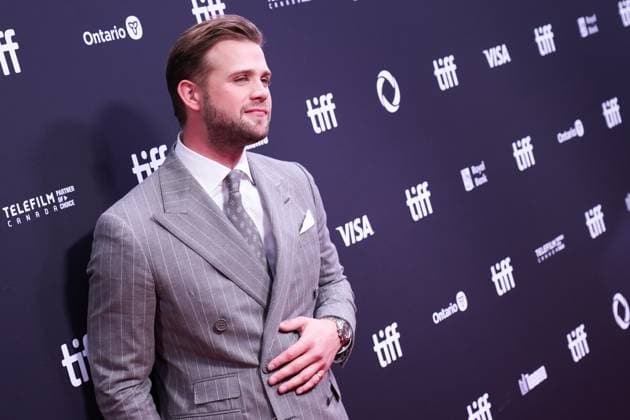 2025 Toronto International Film Festival - Nuremberg TORONTO, CANADA - SEPTEMBER 7 : Leo Woodall attends the premiere of ‘Nuremberg’ during the 2025 Toronto International Film Festival at Roy Thomson Hall in Toronto, Ontario, Canada on September 7, 2025. Mert Alper Dervis Anadolu Ontario Canada. Editorial use only. Please get in touch for any other usage.  Copyright: x2025xAnadoluxMertxAlperxDervisx