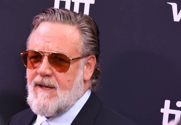 TORONTO, CA - SEPTEMBER 7: Russell Crowe at the 50th Toronto International Film Festival world premiere of Nuremberg on September 7, 2025 at Roy Thomson Hall in Toronto, Canada. Copyright: xMediaPunchx