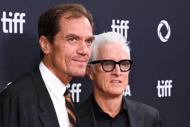 50eme Festival du Film de Toronto September 7, 2025 50th Toronto International Film Festival Red carpet of the film Nuremberg Michael Shannon and John Slattery 448426 2025 09 07 Toronto Canada  Copyright: xIsabellexVautierx xStarfacex STAR_448426_079