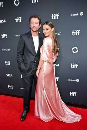Toronto Eternity Screening Miles Teller and Keleigh Sperry-Teller attending the screening of the movie Eternity ahead of Toronto International Film Festival (TIFF) in Toronto, Canada on September 7, 2025. Photo by Julien Reynaud APS-Medias ABACAPRESS.COM Toronto Canada  Copyright: xReynaudxJulien APS-Medias ABACAx
