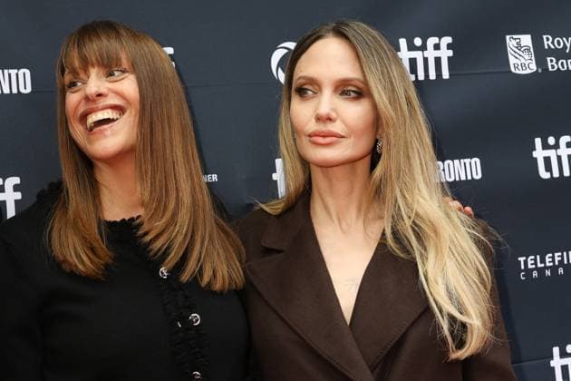 50eme Festival du Film de Toronto September 7, 2025 50th Toronto International Film Festival Red carpet of the film Couture Alice Winocour and Angelina Jolie 448426 2025 09 07 Toronto Canada  Copyright: xIsabellexVautierx xStarfacex STAR_448426_196