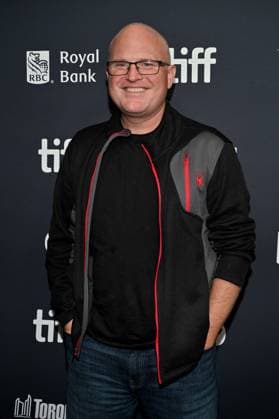 Toronto Normal Screening Derek Kolstad attending the screening of the movie Normal ahead of Toronto International Film Festival (TIFF) in Toronto, Canada on September 7, 2025. Photo by Julien Reynaud APS-Medias ABACAPRESS.COM Toronto Canada  Copyright: xReynaudxJulien APS-Medias ABACAx