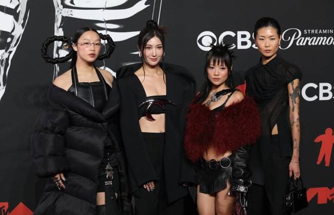September 7, 2025, Elmont, New York, USA: KPop Demon Hunters attend the 2025 MTV Video Music Awards, VMAs, at UBS Arena in Elmont, New York, USA, on 07 September 2025. Photo: Elmont USA - ZUMAm179 20250907_zep_m179_061 Copyright: xAlecxMichaelx