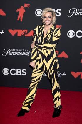 Frankie Grande bei der Verleihung der MTV Video Music Awards 2025 in der UBS Arena. New York, 07.09.2025