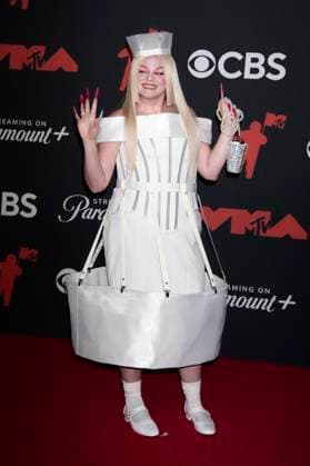 Megan Stalter bei der Verleihung der MTV Video Music Awards 2025 in der UBS Arena. New York, 07.09.2025