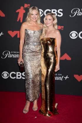 Malin Akerman und Brittany Snow bei der Verleihung der MTV Video Music Awards 2025 in der UBS Arena. New York, 07.09.2025