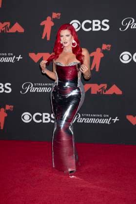 Justina Valentine bei der Verleihung der MTV Video Music Awards 2025 in der UBS Arena. New York, 07.09.2025