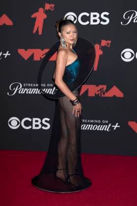 Mai Pham bei der Verleihung der MTV Video Music Awards 2025 in der UBS Arena. New York, 07.09.2025