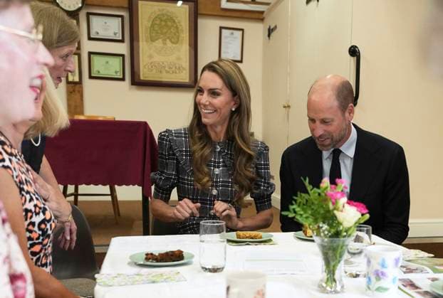 . 08 09 2025. Sunningdale, United Kingdom. Prince William and Kate Middleton, the Prince an Princess of Wales, during a visit at the National Federation of Women s Institute (WI) in Sunningdale, United Kingdom, to commemorate the three-year anniversary of the death of Queen Elizabeth II . Picture i-Images Pool  xPoolx xi-Imagesx IIM-26206-0020