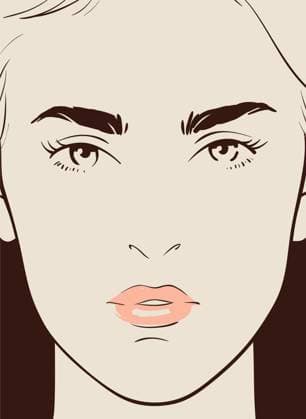 Beautiful Woman Beautiful woman face close-up with make-up Copyright: xyemelianovax