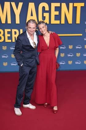 Stefan Juergens und Boriana Rosenmueller bei der Call my Agent Berlin Serien Premiere (Disney+) am 8.09.2025 in Berlin Call My Agent Berlin Serienpremiere in Berlin