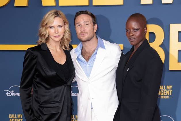 Veronica Ferres, Frederick Lau und Florence Kasumba bei der Call my Agent Berlin Serien Premiere (Disney+) am 8.09.2025 in Berlin Call My Agent Berlin Serienpremiere in Berlin