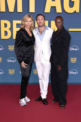 Veronica Ferres, Frederick Lau und Florence Kasumba bei der Call my Agent Berlin Serien Premiere (Disney+) am 8.09.2025 in Berlin Call My Agent Berlin Serienpremiere in Berlin