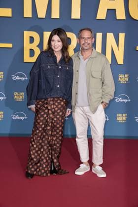 Iris Berben und Moritz Bleibtreu bei der Call my Agent Berlin Serien Premiere (Disney+) am 8.09.2025 in Berlin Call My Agent Berlin Serienpremiere in Berlin