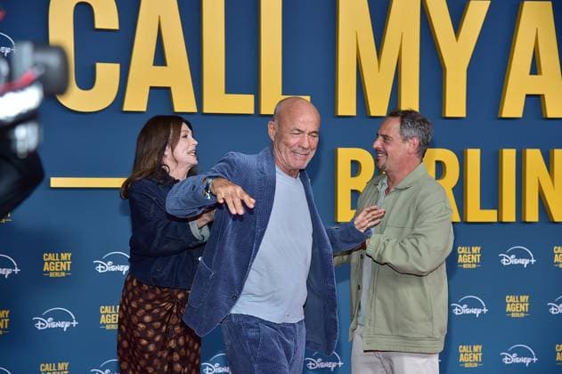 Deutschlandpremiere von CALL MY AGENT Heiner Lauterbach, Iris Berben, Moritz Bleibteu Deutschlandpremiere von CALL MY AGENT BERLIN. Die Original Serie startet ab dem 12. September exklusiv auf Disney+in Berlin, am 08.09.2025