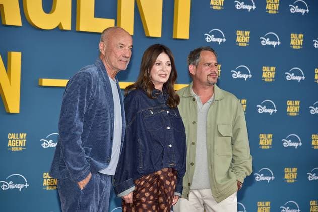 Deutschlandpremiere von CALL MY AGENT Heiner Lauterbach, Iris Berben, Moritz Bleibteu Deutschlandpremiere von CALL MY AGENT BERLIN. Die Original Serie startet ab dem 12. September exklusiv auf Disney+in Berlin, am 08.09.2025