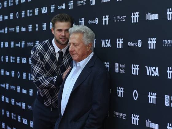 Tuner Premiere At Toronto International Film Festival Leo Woodall and Dustin Hoffman attend the premiere of Tuner during the 2025 Toronto International Film Festival at Princess of Wales Theatre in Toronto, Ontario, on September 8, 2025. Toronto Canada  Copyright: xArrushxChoprax originalFilename: chopra-notitle250908_npgZL.jpg