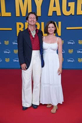 Christopher Nell, Jennifer Ulrich bei der Deutschlandpremiere der Disney+ Original-Serie CALL MY AGENT BERLIN im Colosseum Kino in Berlin am 08.09.2025