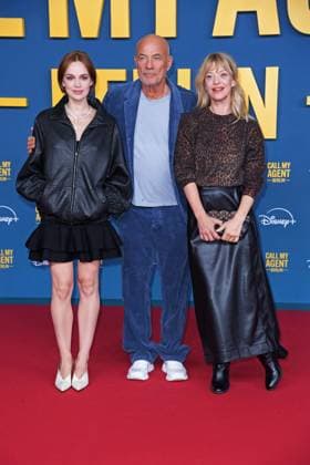Emilia Schüle, Heiner Lauterbach, Heike Makatsch bei der Deutschlandpremiere der Disney+ Original-Serie CALL MY AGENT BERLIN im Colosseum Kino in Berlin am 08.09.2025