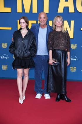 Emilia Schüle, Heiner Lauterbach, Heike Makatsch bei der Deutschlandpremiere der Disney+ Original-Serie CALL MY AGENT BERLIN im Colosseum Kino in Berlin am 08.09.2025