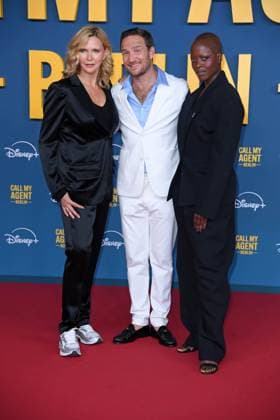 Veronica Ferres, Frederick Lau, Florence Kasumba bei der Deutschlandpremiere der Disney+ Original-Serie CALL MY AGENT BERLIN im Colosseum Kino in Berlin am 08.09.2025