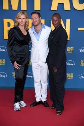 Veronica Ferres, Frederick Lau, Florence Kasumba bei der Deutschlandpremiere der Disney+ Original-Serie CALL MY AGENT BERLIN im Colosseum Kino in Berlin am 08.09.2025