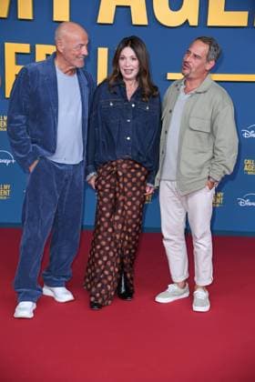 Heiner Lauterbach, Iris Berben, Moritz Bleibtreu bei der Deutschlandpremiere der Disney+ Original-Serie CALL MY AGENT BERLIN im Colosseum Kino in Berlin am 08.09.2025