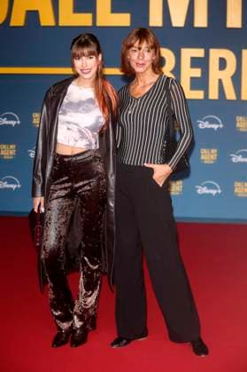 Katrin Gömann mit Tochter Lulu Gömann bei der Premiere der Disney+ Serie Call My Agent Berlin im Colosseum Kino. Berlin, 08.09.2025