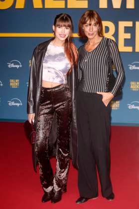 Katrin Gömann mit Tochter Lulu Gömann bei der Premiere der Disney+ Serie Call My Agent Berlin im Colosseum Kino. Berlin, 08.09.2025