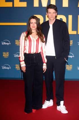 Alice Dwyer und Sabin Tambrea bei der Premiere der Disney+ Serie Call My Agent Berlin im Colosseum Kino. Berlin, 08.09.2025