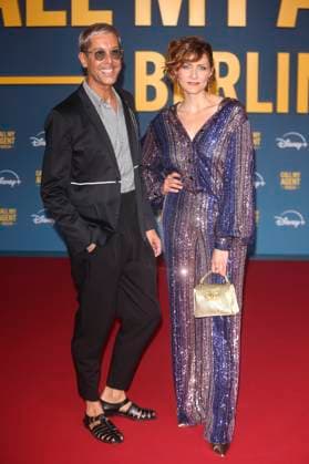 Karim Sattar und Lisa-Katrina Mayer bei der Premiere der Disney+ Serie Call My Agent Berlin im Colosseum Kino. Berlin, 08.09.2025