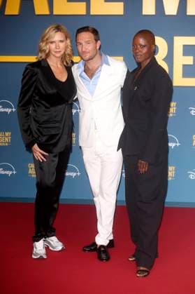 Veronica Ferres, Frederick Lau und Florence Kasumba bei der Premiere der Disney+ Serie Call My Agent Berlin im Colosseum Kino. Berlin, 08.09.2025