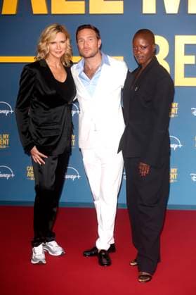 Veronica Ferres, Frederick Lau und Florence Kasumba bei der Premiere der Disney+ Serie Call My Agent Berlin im Colosseum Kino. Berlin, 08.09.2025