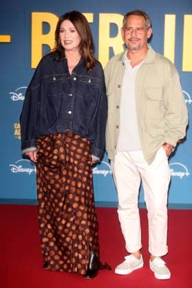 Iris Berben und Moritz Bleibtreu bei der Premiere der Disney+ Serie Call My Agent Berlin im Colosseum Kino. Berlin, 08.09.2025