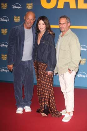 Heiner Lauterbach, Iris Berben und Moritz Bleibtreu bei der Premiere der Disney+ Serie Call My Agent Berlin im Colosseum Kino. Berlin, 08.09.2025