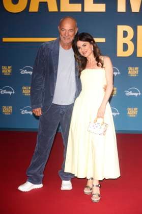 Heiner Lauterbach mit Ehefrau Viktoria Lauterbach bei der Premiere der Disney+ Serie Call My Agent Berlin im Colosseum Kino. Berlin, 08.09.2025
