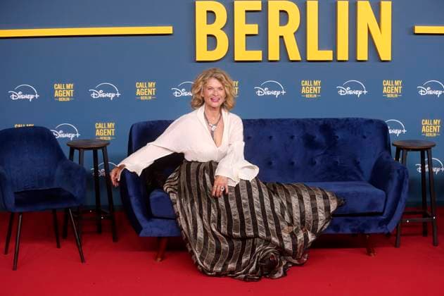 Gabrielle Scharnitzky bei der Premiere der Disney+ Serie Call My Agent Berlin im Colosseum Kino. Berlin, 08.09.2025