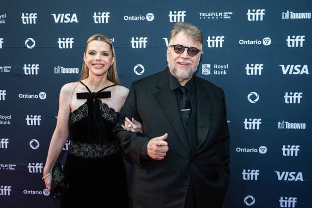 September 8, 2025, Toronto, On, Canada: Kim Morgan, left, and Guillermo Del Toro arrive at the premiere of Frankenstein at the Toronto International Film Festival in Toronto, Monday, Sept. 8, 2025. Toronto Canada  - ZUMAc35_ 20250908_zaf_c35_124 Copyright: xLauraxProctorx