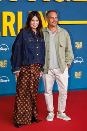 Weltpremiere von Call My Agent Berlin in Berlin Berlin, 8.9..2025 Iris Berben und Moritz Bleibtreu bei der Weltpremiere von Call My Agent Berlin in Berlin Berlin Copyright: xMatthiasxGränzdörferx